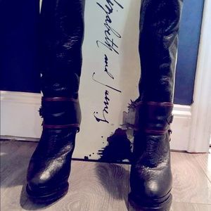 Sexy Black High Boots